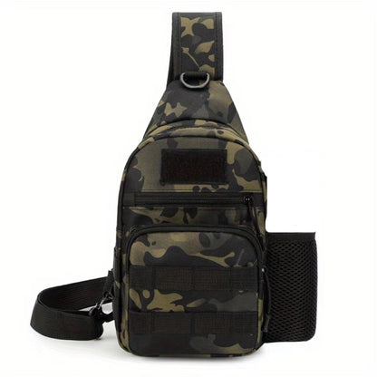 New Style Chest Bag for Outdoor Sports, Casual Men'S Shoulder Crossbody Backpack for Hiking And Travel.