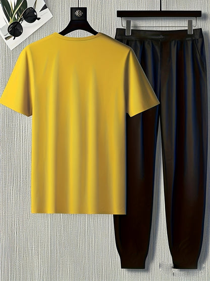 Men's Casual Set Fashion Logo Homewear Gift