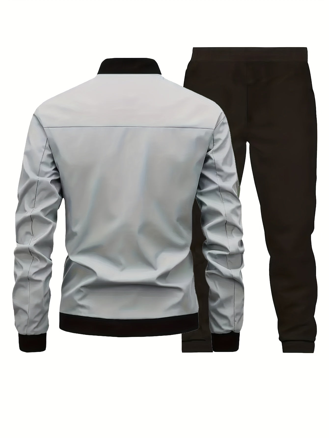Sports Suit Men'S Spring and Autumn Casual Jacket Set with Matching Men'S Wear