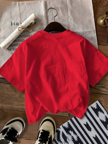 Women's Casual Short Sleeve T-Shirt with Cartoon Cowboy Boots & Leopard Print Graphic, "Country Gals Do It with Their Boots On" Slogan, Vibrant Orange Round Neck Tee, Machine Washable Regular Fit, Allseason Top, Semitranspare