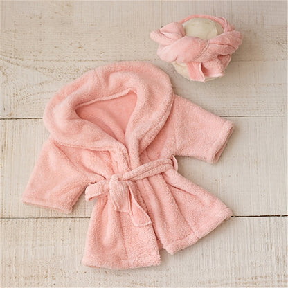 Photography Bathrobe White Thick Photography Sleepwear Photo Shoot Photo Bathrobe Set