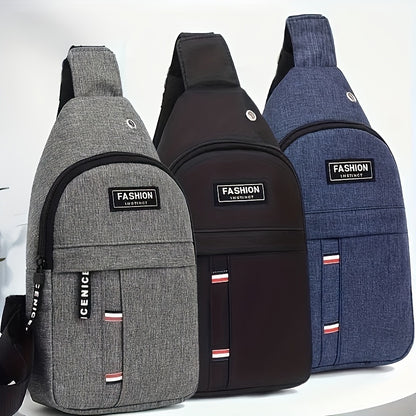 Men'S Canvas Backpack, Black, Multi-Compartment, Adjustable Straps, Woven, Spiked Details, Daily Commute Style, Hand Washable, Uncharged, for Travel & Everyday Use