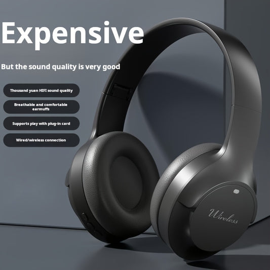 Wireless Earbuds with HIFI Heavy Bass, Low Latency Gaming & HD Calls, Foldable Wireless 5.3 Headphones, Long Battery Life, Comfortable Ergonomic Design for Sports/Running/Esports, for PC/Mobile, Stylish Gift for Men Women, Ea