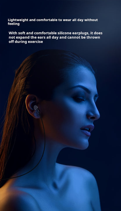1pc Aluminum Wired Headphones with Mic, HiFi Bass, Noise Cancelling Voice Call, Push Button Volume Control, Non-Waterproof, 3.5mm & Type-C Jack, for Mobile Phones, Computers, Gaming, Karaoke - Ideal Gift for Men and Women, He