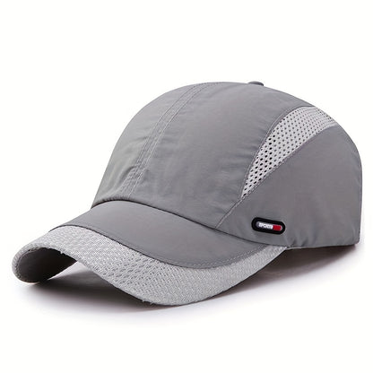1pc Unisex Quick-Dry Baseball Cap, Versatile Sports Hat for All Seasons!