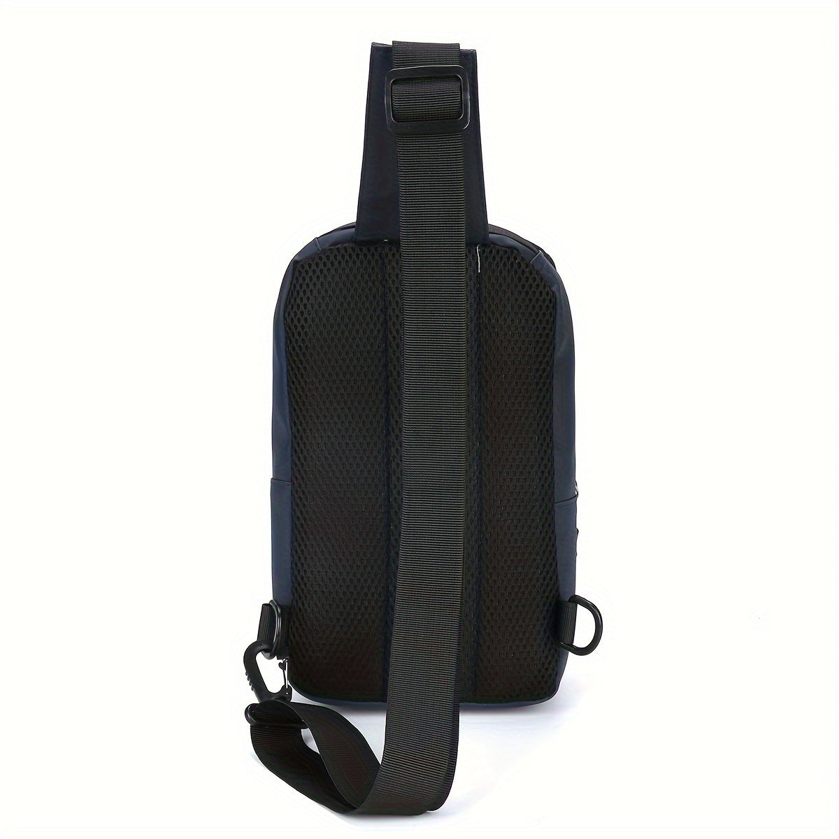 1pc Men's New Large Capacity Bag, Multilayer Storage Crossbody Bag, Trendy Fashion Chest Bag