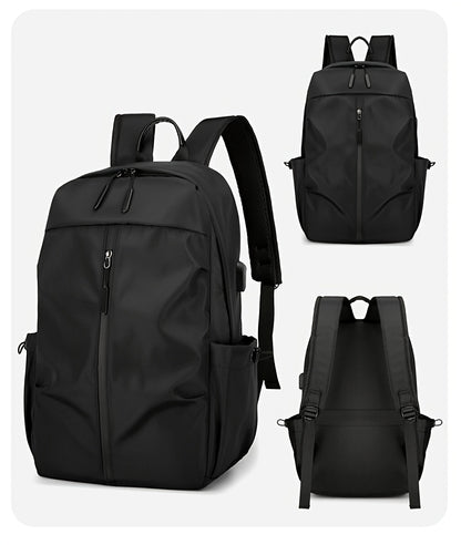 TMOOS Lightweight Large Capacity Backpack - Heavy-Duty Oxford Fabric Travel, Gym, Hiking, Laptop Backpack with Multiple Compartments, Padded Shoulder Straps - Convertible Crossbody Bag for Men, Women, Students, Professionals