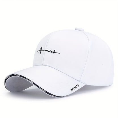 Set of 2 Custom Embroidered Baseball Caps, Breathable Sports Baseball Caps for Men And Women
