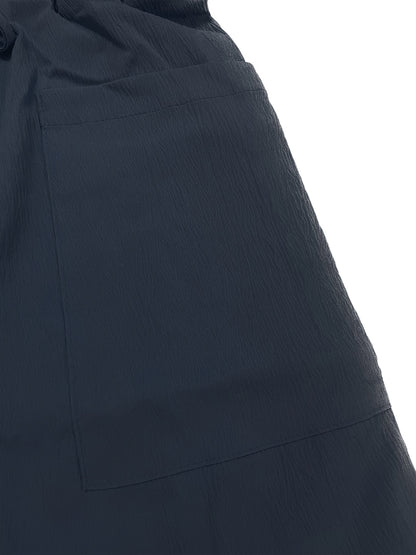 Women's Beige Cargo Shorts - Casual & Stylish, Solid Color with Drawstring Waist and Pockets, Polyester Blend, Machine Washable, All-Season Comfort