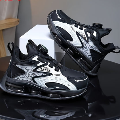 New Fashionable Sports Casual Shoes High Quality Easy Twist Button Anti-Slip Jelly Sole Campus Running Shoes Spring and Autumn Collection