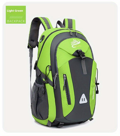 35L Large Capacity Hiking Backpack - Durable Polyester, Adjustable Shoulder Straps, Multiple Compartments for Camping, Travel & Outdoor Adventures - Ideal Gift for Hikers, Backpacking Gear