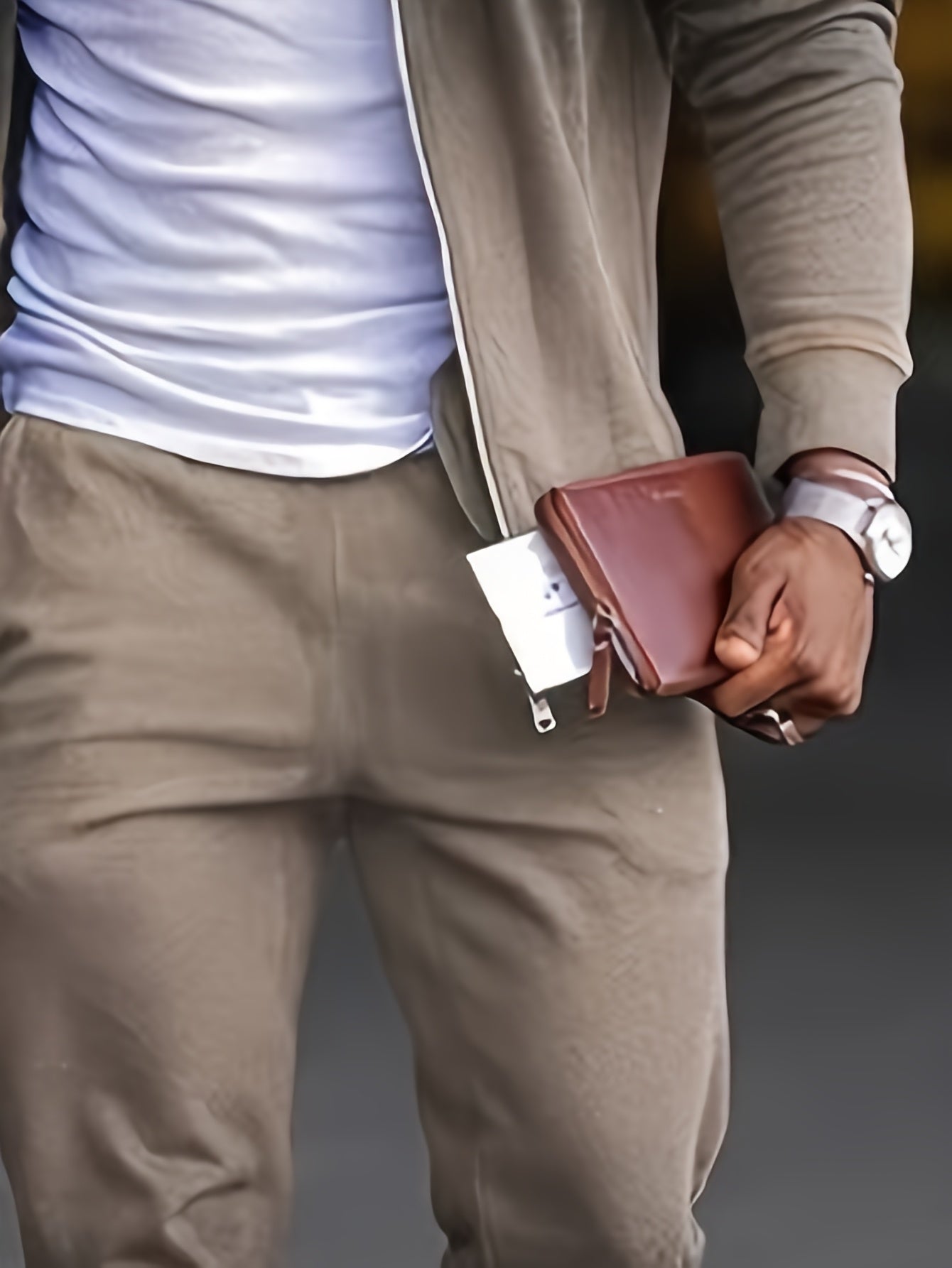 [Shuleshui OBM] Guirenniao Long-Sleeved Suit Men'S Thin Outdoor Work And Business Trip Jacket And Trousers Two-Piece Suit Handsome And Fashionable Gradient a Complete Set of Clothes