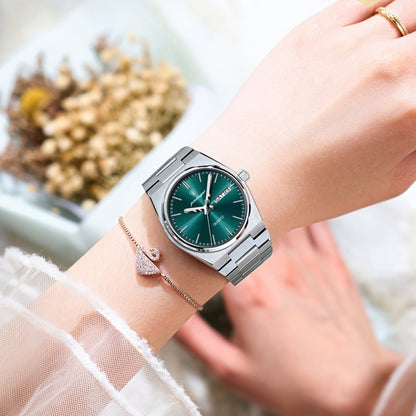 Brand Luxury Women's Business Watch Fashion Double Calendar Quartz Watch, Women's Gift Holiday Gift