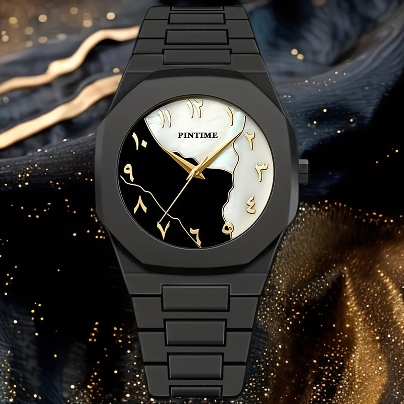 1pc PINTIME Women's Elegant Watch - Anti-Slip Comfort Silicone Strap, 3ATM High Quality Quartz Movement, Multiple Styles Available, Perfect Valentine's Day & Birthday Gift, Everyday Timepiece, Subdial Functionality, Stone Cas