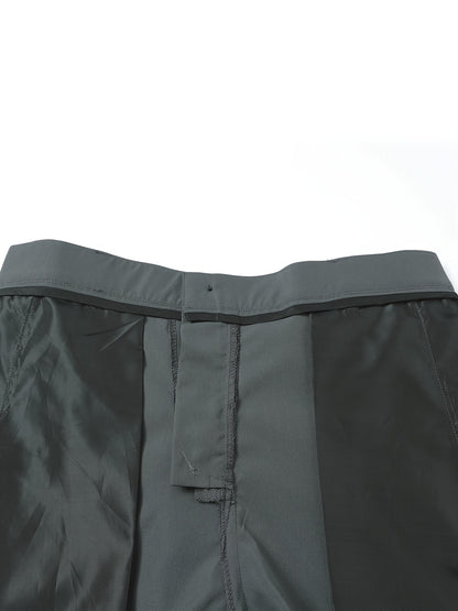 Men's Convertible Hiking Pants - Durable, Zip-Off Cargo Trousers for Fishing & Running, Casual Outdoor Wear with Pockets