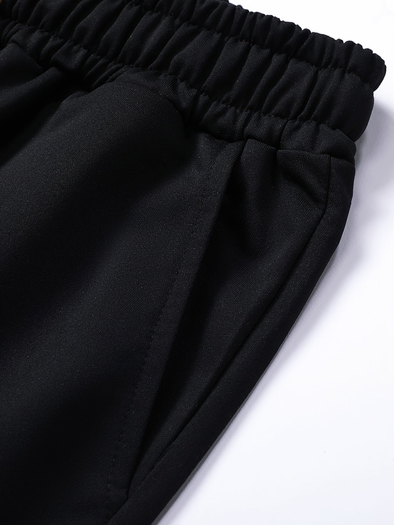 Men's Two-Piece Sportswear Suit: Zipper Hoodie + Sweatpants Set, Spring/Autumn Solid Color Regular Long Sleeve Zipper Hoodie with Drawstring, Threaded Trousers, Casual Sportswear Two-Piece Set