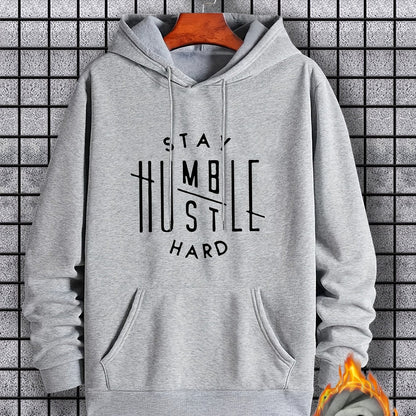 KOURRTER Տղամարդկանց ոգեշնչող վերնաշապիկ - «Stay Humble» գրաֆիկական տպագիր, երկարաթև, պոլիեսթեր խառնուրդ, առկա է սև, կարմիր, դեղին, կապույտ, ծիրանագույն, մուգ կապույտ, սուրճ, վարդագույն, բաց մոխրագույն - լվացվում է մեքենայում, հագուստ բոլոր սեզոններին: