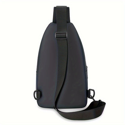 Men'S Chest Bag with Large Capacity, Stylish Crossbody Bag That Allows for Versatile Carrying Options, Perfect for Outdoor Sports And Travel.