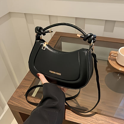 Fashion Solid Color Mini Crossbody Bag for Girls - Durable, Lightweight with Adjustable Shoulder Strap, Zipper Closure - Perfect for Daily Commute and Party Use, Ideal Gift for Friends, Family, and Special Occasions, Daily Co