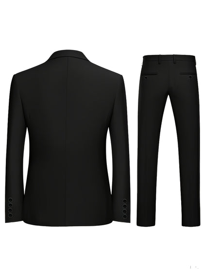 Men's Wedding Party Two-Piece Suit, Including Jacket and Pants