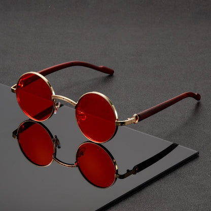 A pair of new vintage round small-frame high-quality luxury Women's glasses, also suitable for men to create a unique style.