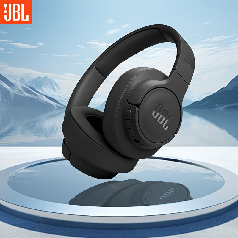 JBL TUNE770NC անլար աղմուկը մարող ականջակալներ, ակտիվ աղմուկը մարող խաղերի և համակարգչի ականջակալներ ընդհանուր օգտագործման, սպորտի, վազքի, բացօթյա, ուսումնական նպատակներով, բարձրորակ ականջակալներ ներկառուցված միկրոֆոնով