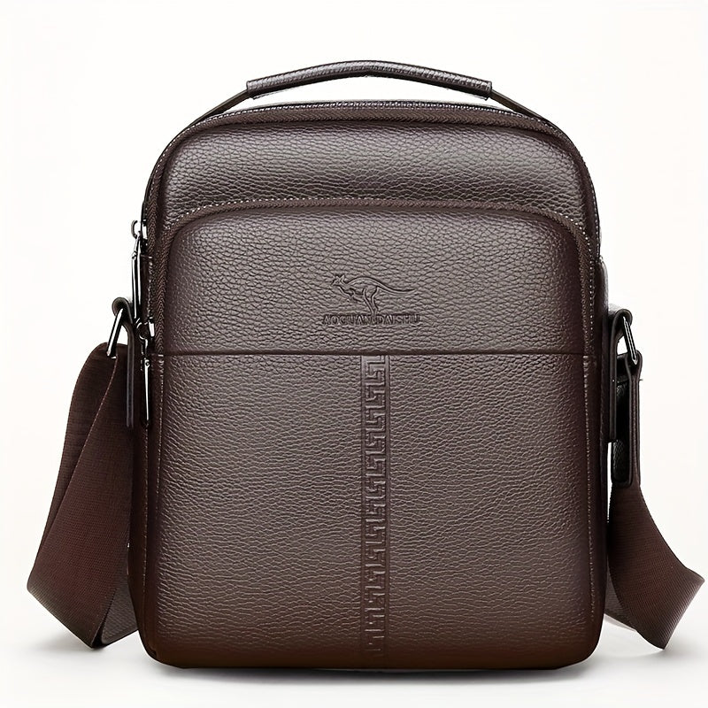1pc Men's Shoulder Bag, Small Business Handbag, Fashion Casual Backpack