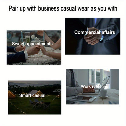 2025 New Men'S Business Slim-Fit Long-Sleeve Shirt, Wrinkle-Free, Elastic, And Smooth Fabric.
