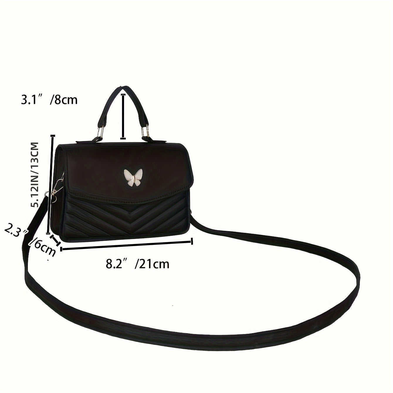 Elegant Embossed Square Crossbody Bag, Women's Fashion PU Shoulder Handbag With Adjustable Strap