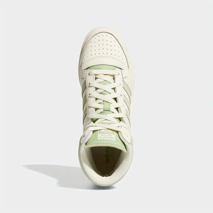 Adidas Women's Clover High-Top Sneakers - Casual Striped Lace-Up Shoes with Synthetic Cover Upper, Breathable Fabric Lining & Durable Rubber Sole for All-Season Wear (GX0815), Comfortable Footwear, Laceup Closure, Everyday Fo