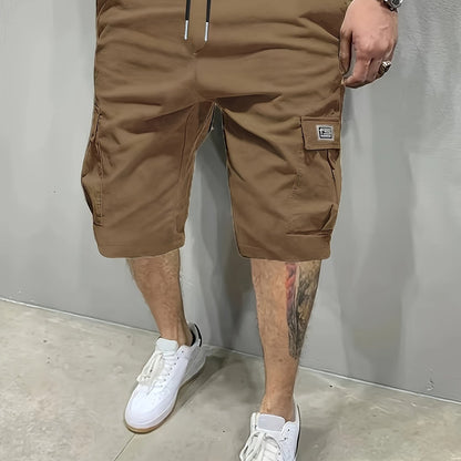 Men's Cargo Shorts Pants Outdoor Hiking Multi-Pocket Utility Shorts, Casual Style, For Summer Hiking Cycling