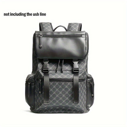 Men's Business Casual Student Outdoor Travel Street Computer Backpack Christmas Gift Father's Day Valentine's Day Holiday Present