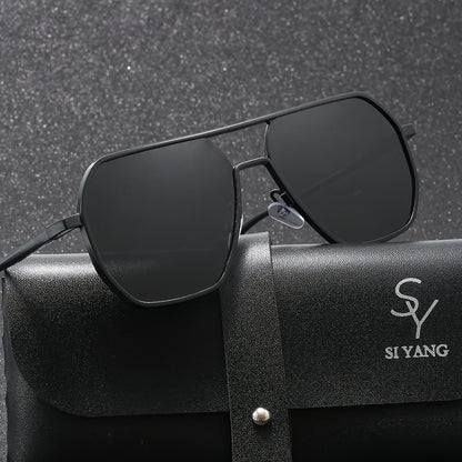 SIYANG Brand Men's Toad Classic Casual Glasses Color Changing Glasses - Day and Night Glasses - Suitable for Gift Giving with Exquisite Packaging, Eyeglass Case and Cloth