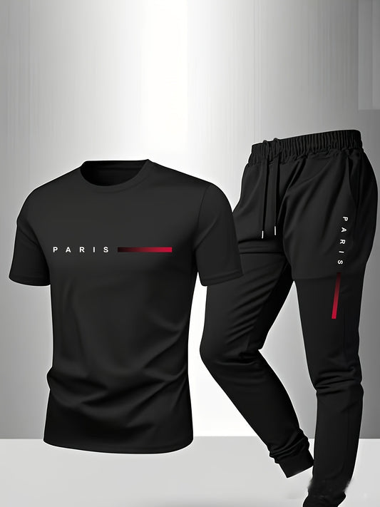 Men's Casual Homewear Suit Fashion Logo Pajamas Gift