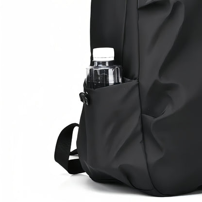 Men's Fashion Solid Color Simple Double Shoulder Backpack Lightweight Backpack Sports Travel Commuting Laptop Backpack Student Backpack