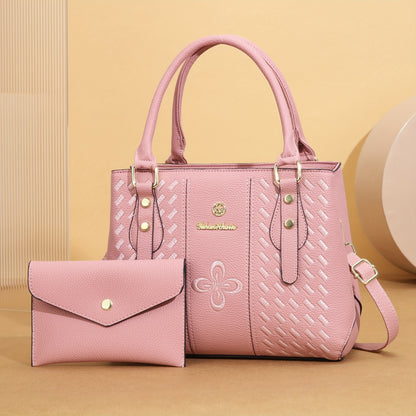Bag Women'S Versatile High-end New Fashion Multi-piece Set Large Capacity Niche Versatile Women'S Shoulder Crossbody Handbag Large Bag Thanksgiving Gift
