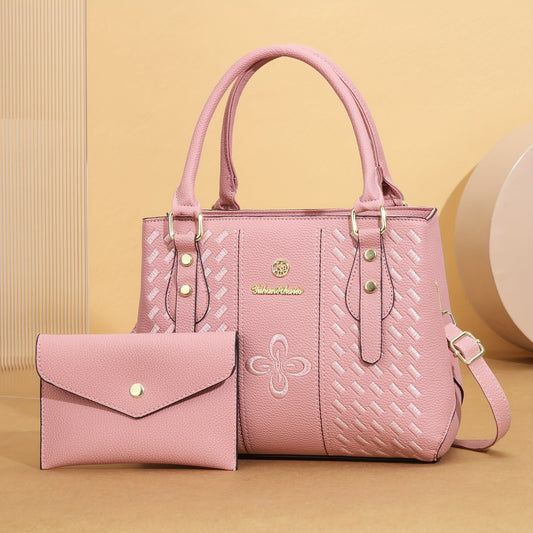 Bag Women'S Versatile High-end New Fashion Multi-piece Set Large Capacity Niche Versatile Women'S Shoulder Crossbody Handbag Large Bag Thanksgiving Gift