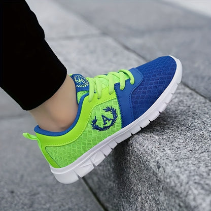 Lightweight, soft, breathable, and flexible bottom design for spring girls' sports shoes