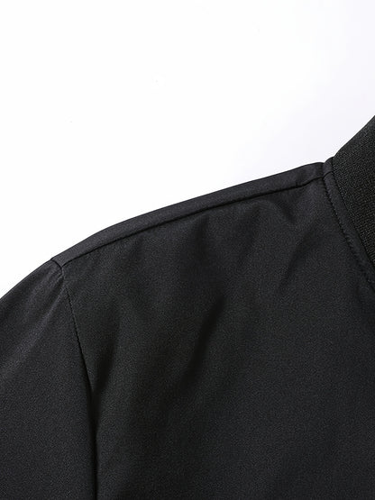 Men's Lightweight Spring Fall Windbreaker Jacket Coat Men's Windproof Outdoor Casual Stylish Zipper Pocket Jacket