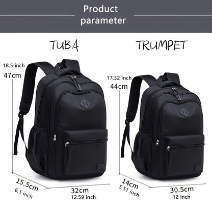 Men'S & Women'S Versatile Lightweight Backpack - Large Capacity, Durable Oxford Fabric, Adjustable Shoulder Straps, Ideal for School, Travel, Daily Commute, Sports, and Fitness, Casual Daypack|Minimalist Backpack|Durable Oxfo