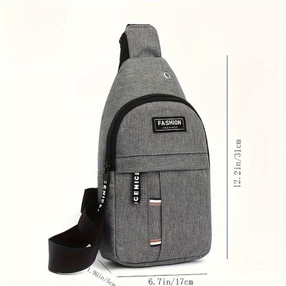 Men'S Canvas Backpack, Black, Multi-Compartment, Adjustable Straps, Woven, Spiked Details, Daily Commute Style, Hand Washable, Uncharged, for Travel & Everyday Use