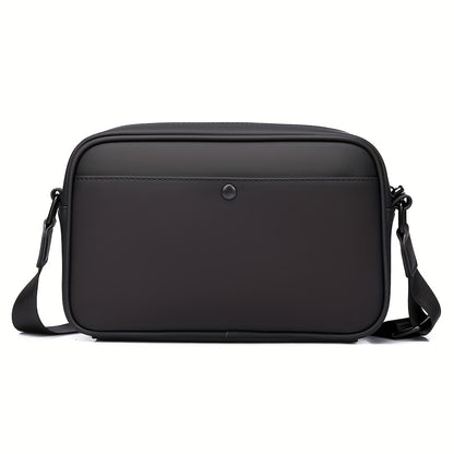 Men's Crossbody Bag with Adjustable Strap - Sleek Minimalist Purse, Spacious Interior for Everyday Commute, Formal & Casual Outings - Durable Crossbody Backpack for Men