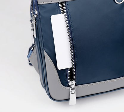 SelectMen'S Large Capacity Motorcycle Bag - Trendy Crossbody Shoulder Bag with Multiple Pockets, Casual Oxford Style, Hand Washable, Ideal for Daily Commute, Everyday Commute Bag|Casual Style Bag|Zippered Closure