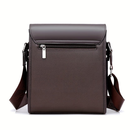 KADIDAISHU Men'S Business Messenger Bag - Black Crossbody with Adjustable Strap, Multiple Compartments for Daily Commute & Casual Use, Crossbody Ba