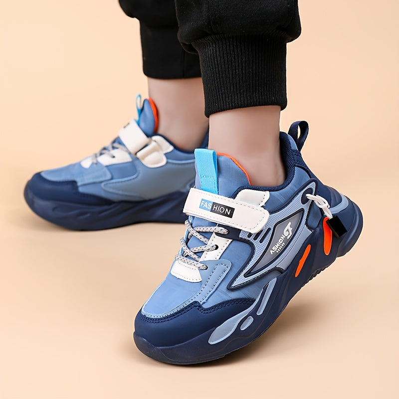 Boys' Athletic Shoes, Stylish Kids' Sneakers, Versatile Fashion Running Shoes for Boys, Perfect for Autumn And Winter School Running.