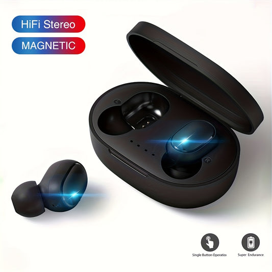 Hot-selling TWS True Wireless Earphones - In-Ear Dual-Ear, High-Quality Sound, High-Definition Calls - for Music & Running - Suitable for All - Perfect Gift for Music Lovers & Fitness Enthusiasts - Wireless Earbuds, High-Qual