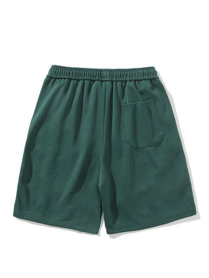 2pcs Men's Summer Casual Outdoor Set, Fashion Ethnic Style Round Neck Short Sleeve T-Shirt and Shorts Suit with Embroidery Design Loose Fit, Short Sleeve + Drawstring Shorts Combo, Suitable for Summer Outdoor Activities