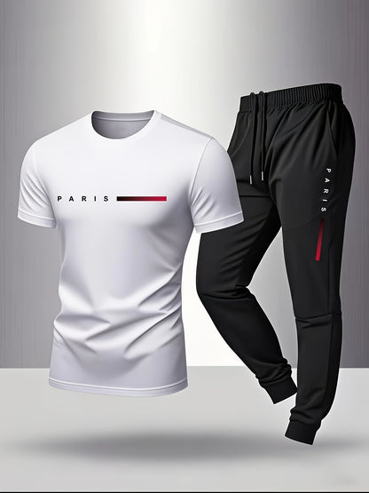 Men's Casual Homewear Suit Fashion Logo Pajamas Gift