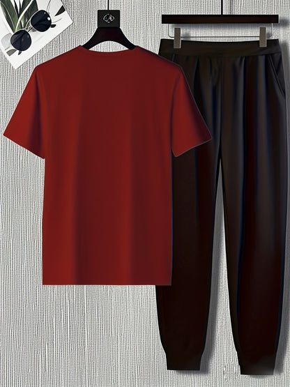 Men's Casual Homewear Suit Fashion Logo Pajamas Gift