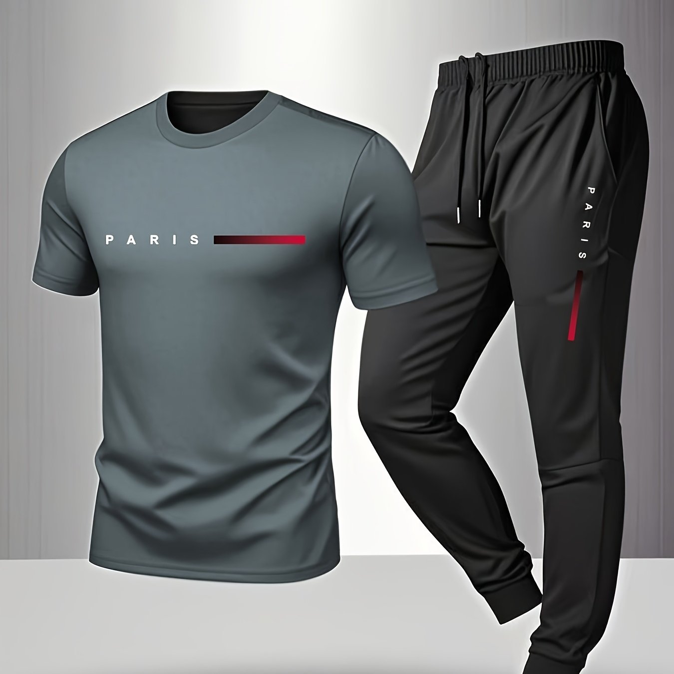 Men's Casual Homewear Suit Fashion Logo Pajamas Gift